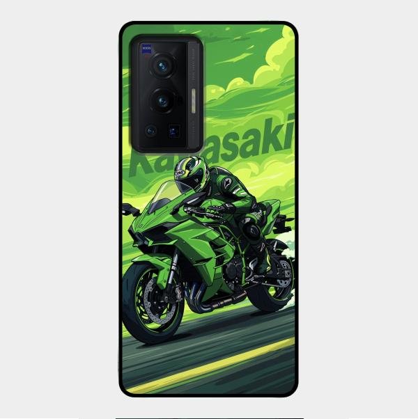 Super Sports Bike Glass Case Cover For Vivo X70 Pro 5G