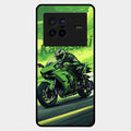 Super Sports Bike Glass Case Cover For Vivo X80 5G