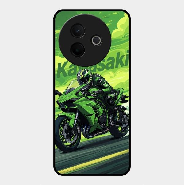 Super Sports Bike Glass Case Cover For Vivo Y39 5G
