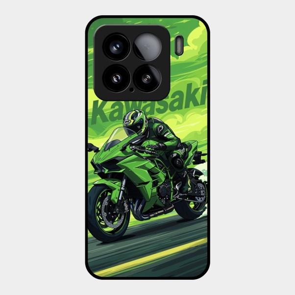 Super Sports Bike Glass Case Cover For Xiaomi 15 5G
