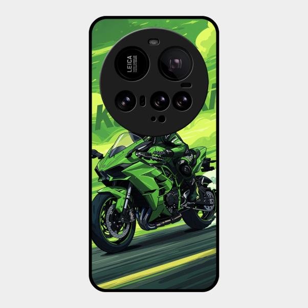 Super Sports Bike Glass Case Cover For Xiaomi 15 Ultra 5G