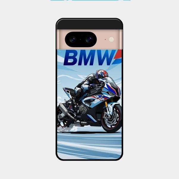 Super Sports Bike V2 Glass Case Cover For Google Pixel 8 5G