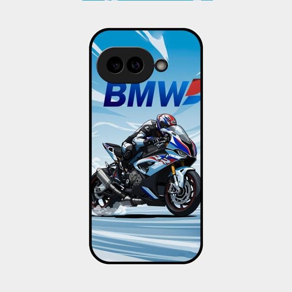 Super Sports Bike V2 Glass Case Cover For Google Pixel 9A 5G