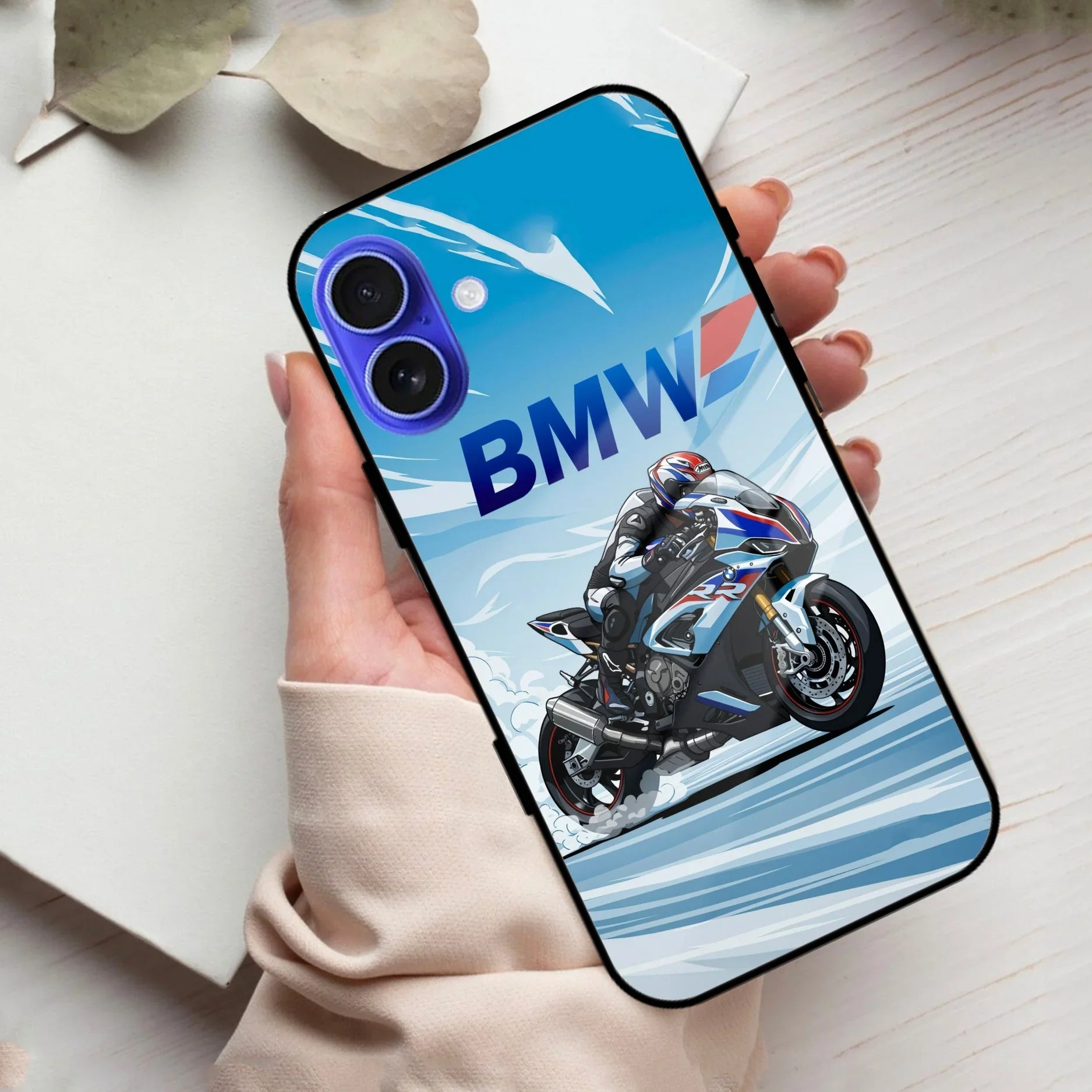 Super Sports Bike V2 Glass Case Cover For iPhone - ShopOnCliQ