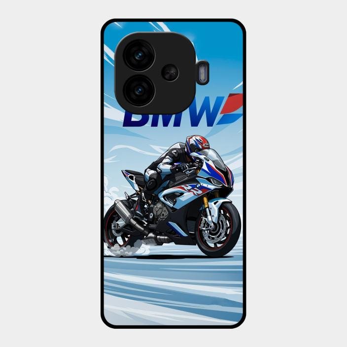 Super Sports Bike V2 Glass Case Cover For Iqoo Neo 10R 5G