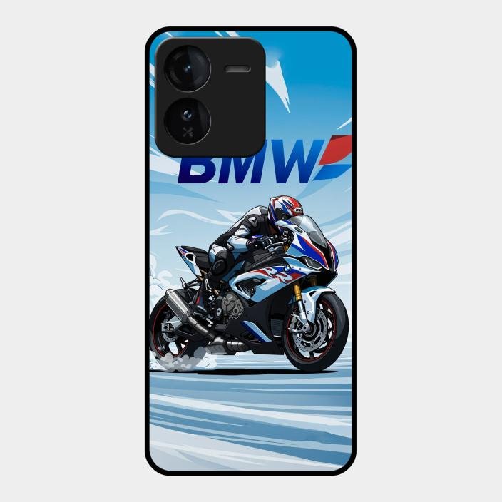 Super Sports Bike V2 Glass Case Cover For Iqoo Z9 5G