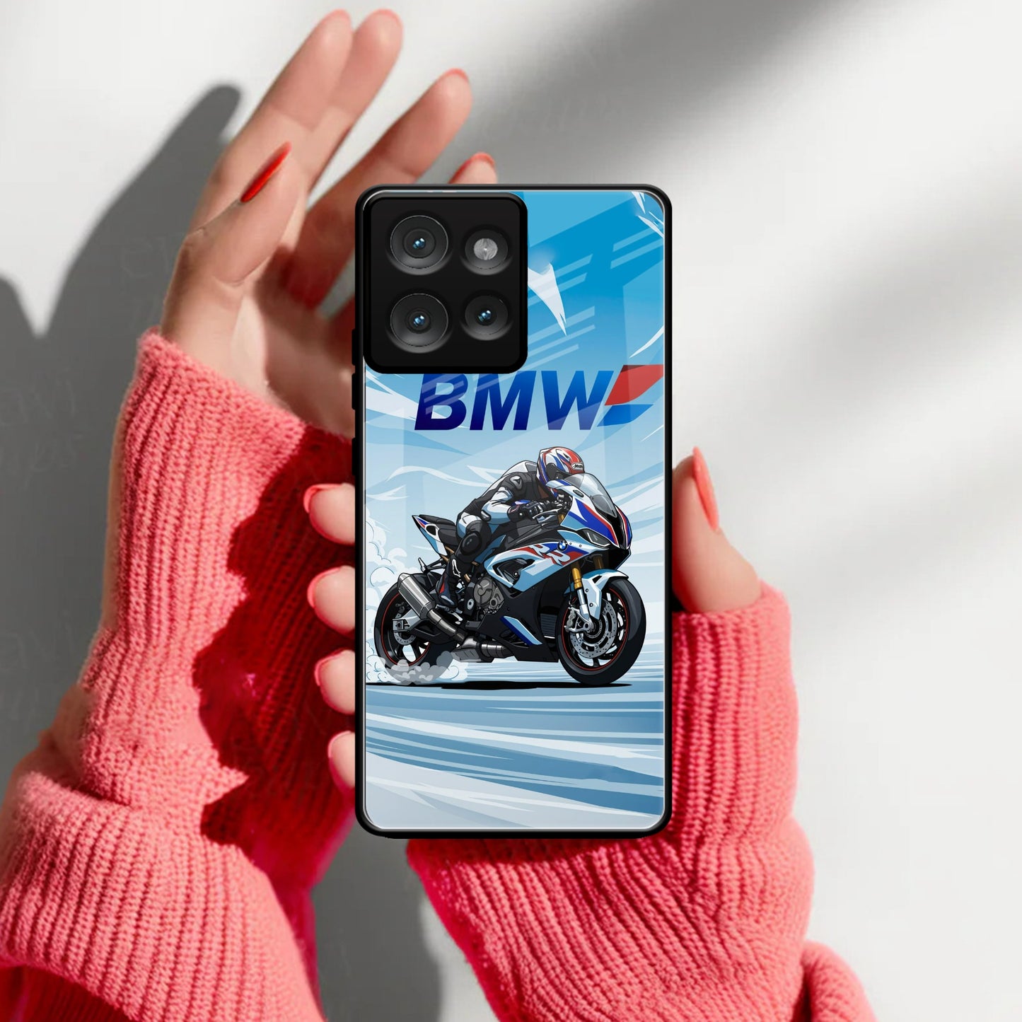 Super Sports Bike V2 Glass Case Cover For Motorola