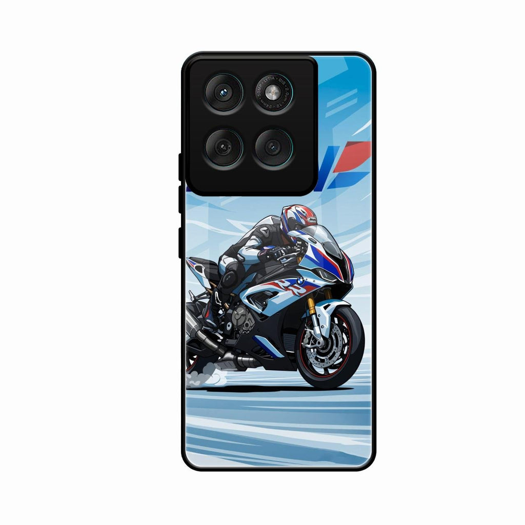 Super Sports Bike V2 Glass Case Cover For Motorola Edge 70 5G