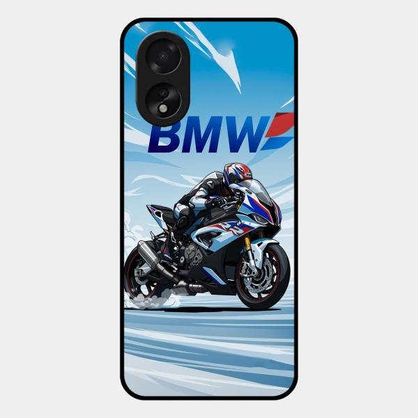 Super Sports Bike V2 Glass Case Cover For Oppo A38