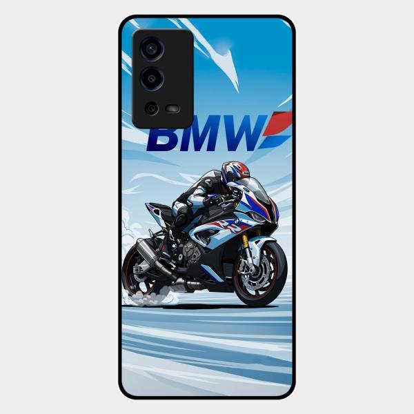 Super Sports Bike V2 Glass Case Cover For Oppo A55