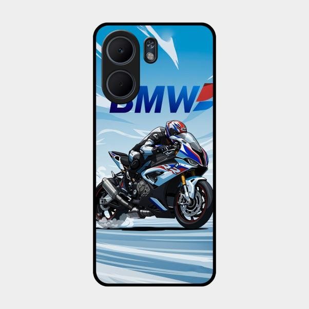 Super Sports Bike V2 Glass Case Cover For Oppo A5X 5G
