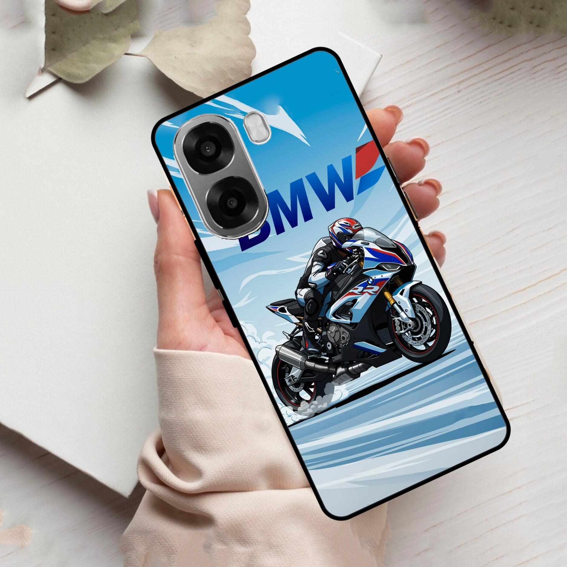 Super Sports Bike V2 Glass Case Cover For Oppo