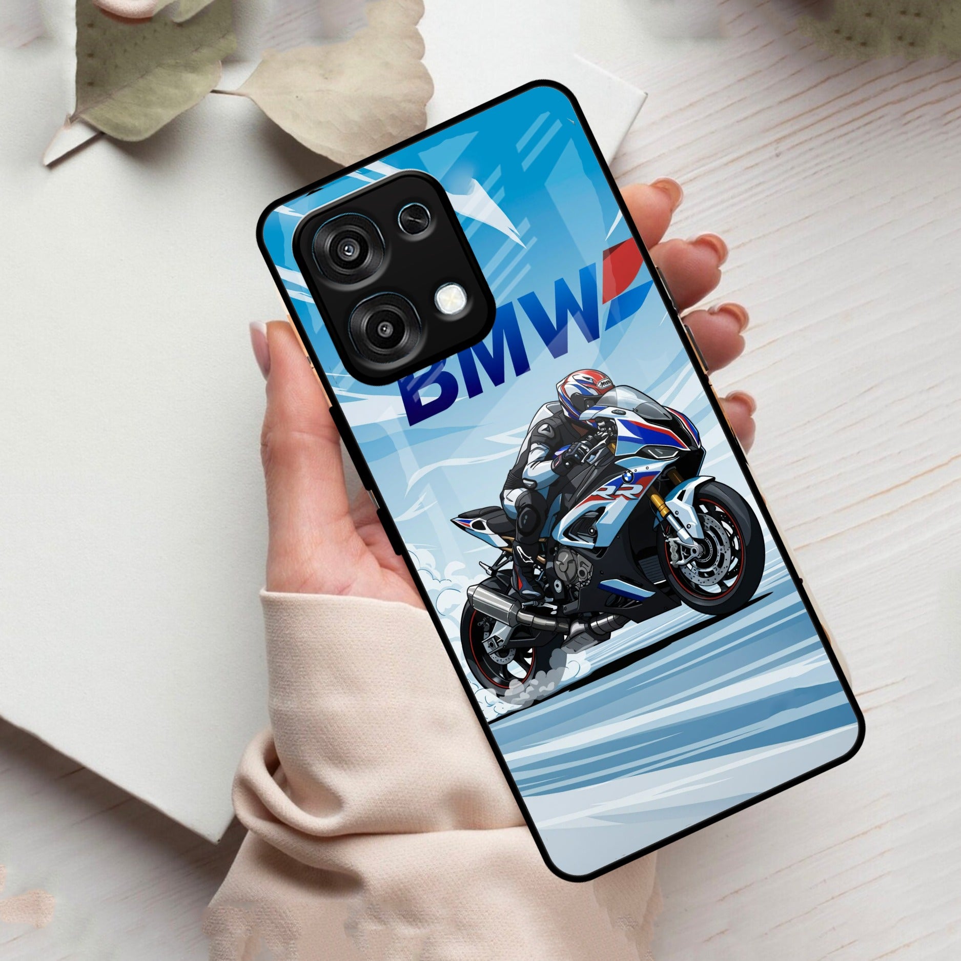 Super Sports Bike V2 Glass Case Cover For Oppo