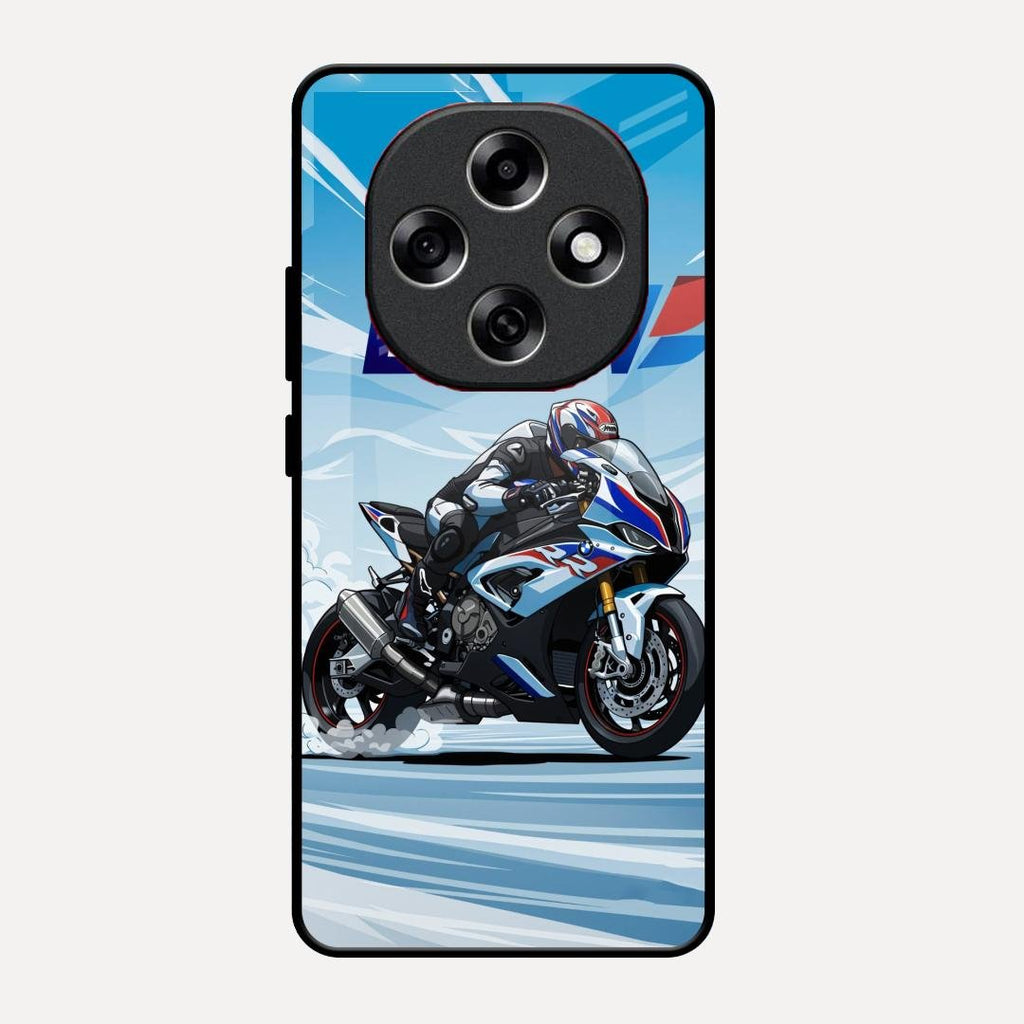 Super Sports Bike V2 Glass Case Cover For Oppo F31 Pro 5G