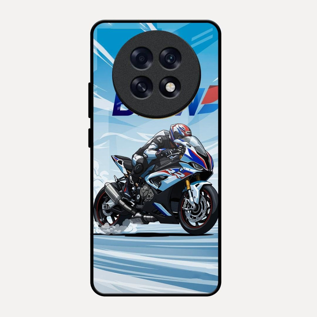 Super Sports Bike V2 Glass Case Cover For Oppo F31 Pro Plus 5G