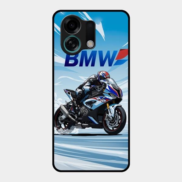 Super Sports Bike V2 Glass Case Cover For Oppo K13 Turbo 5G