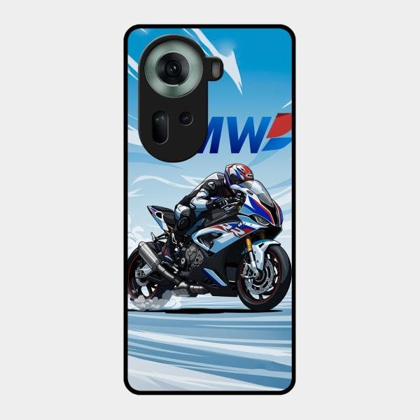 Super Sports Bike V2 Glass Case Cover For Oppo Reno 11 5G