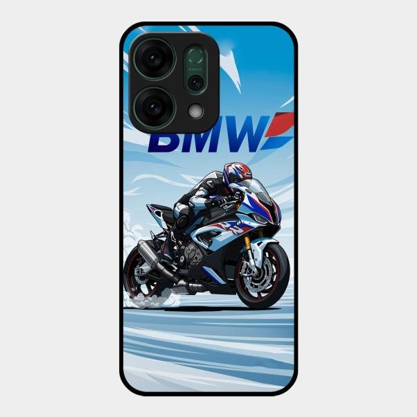 Super Sports Bike V2 Glass Case Cover For Oppo Reno 14 5G