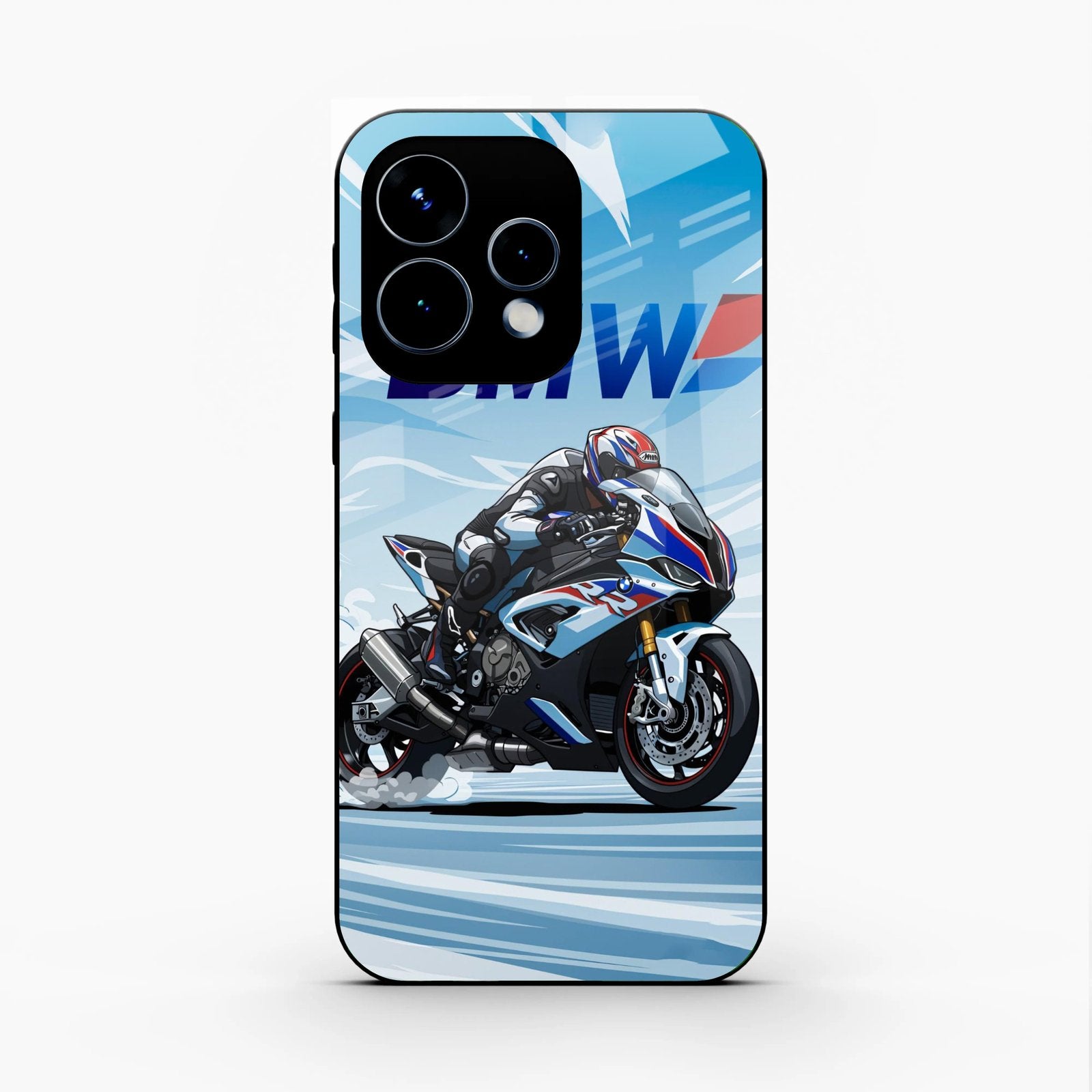 Super Sports Bike V2 Glass Case Cover For Oppo Reno 15 5G