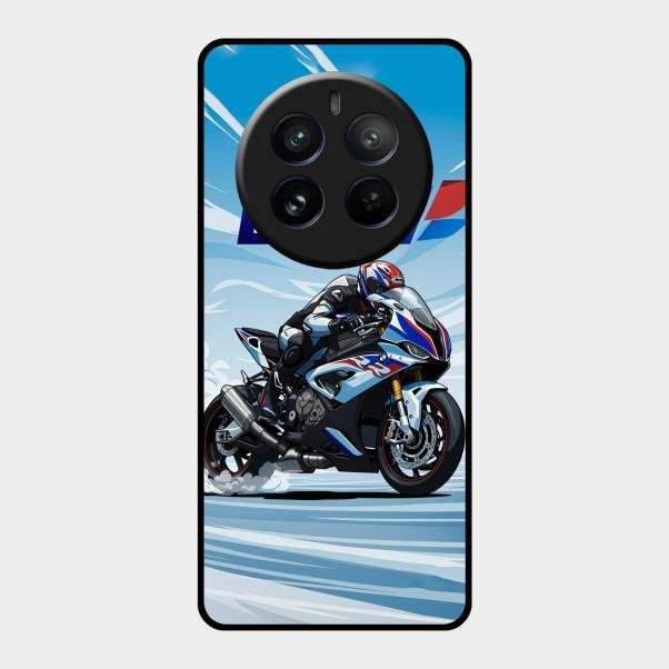 Super Sports Bike V2 Glass Case Cover For Realme 12 Pro Plus 5G