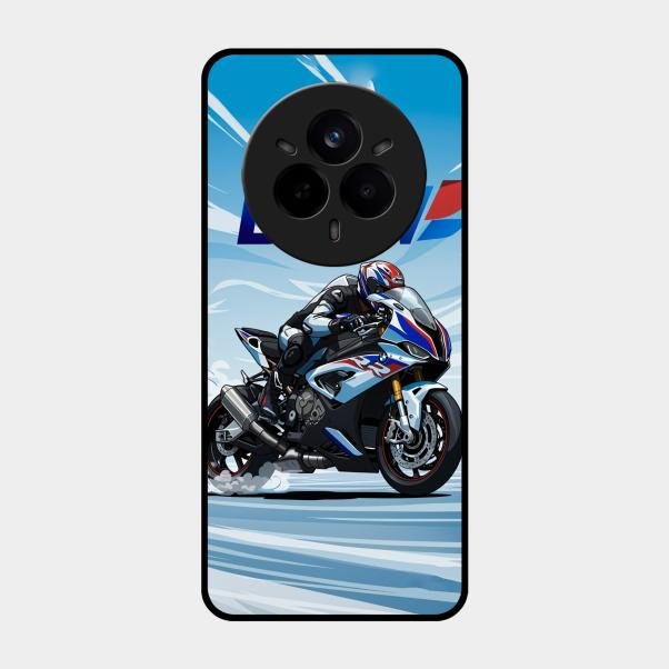 Super Sports Bike V2 Glass Case Cover For Realme 14 Pro Plus 5G