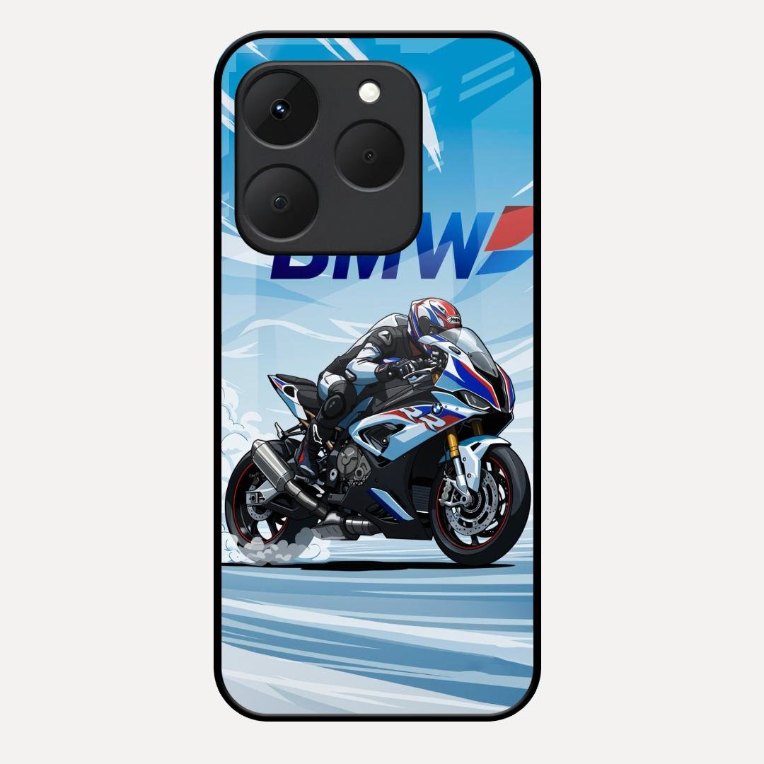 Super Sports Bike V2 Glass Case Cover For Realme 15T 5G