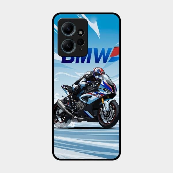 Super Sports Bike V2 Glass Case Cover For Redmi Note 12 4G