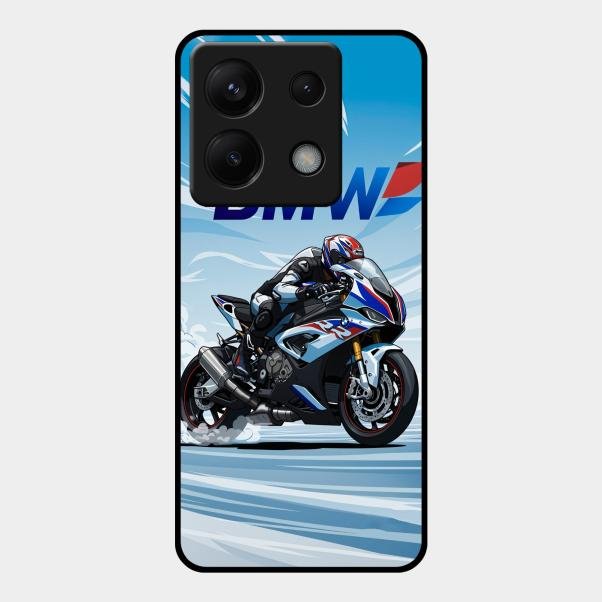 Super Sports Bike V2 Glass Case Cover For Redmi Note 13 Pro 5G