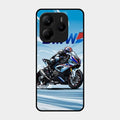 Super Sports Bike V2 Glass Case Cover For Redmi Note 14 Se 5G