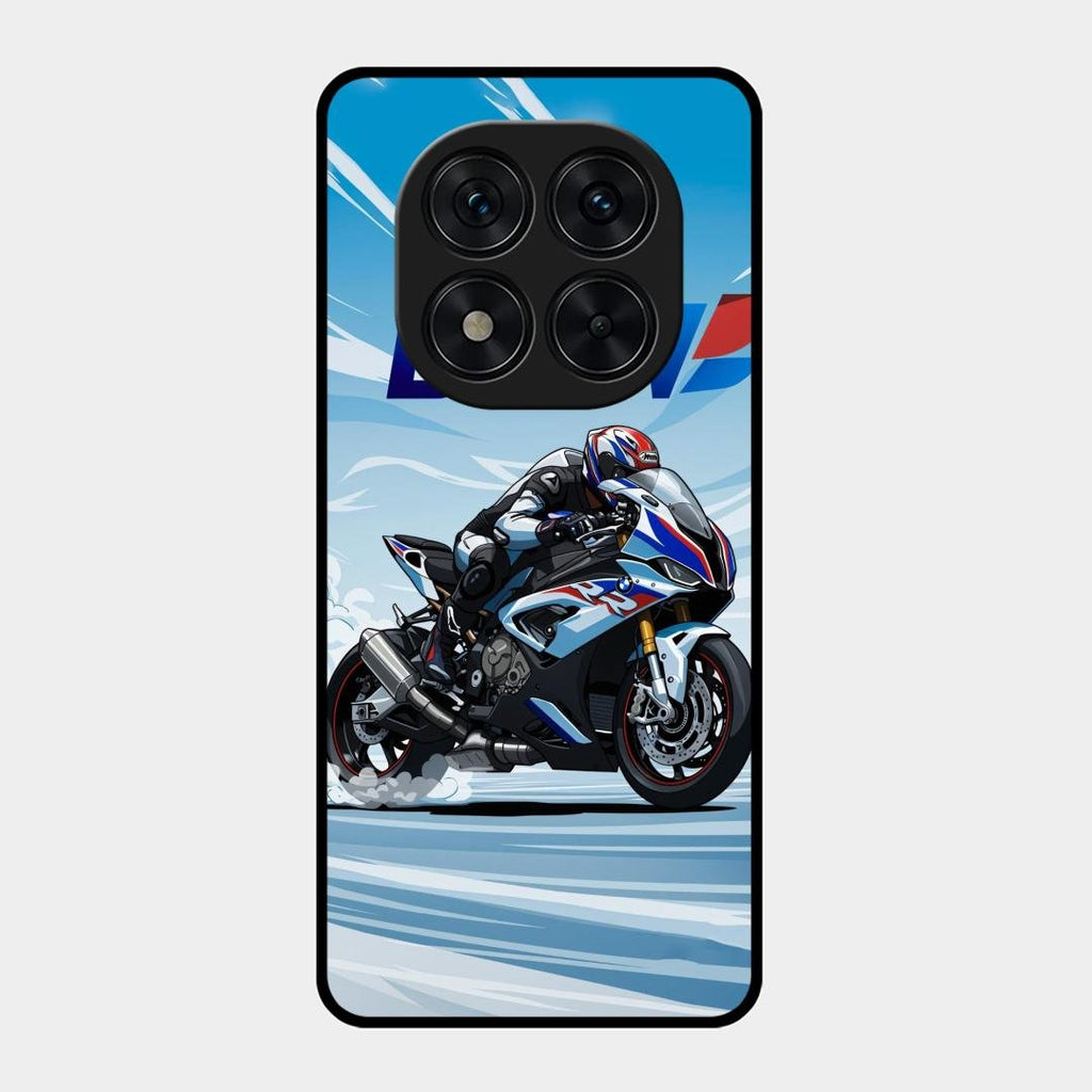 Super Sports Bike V2 Glass Case Cover For Redmi Note 15 Pro Plus 5G