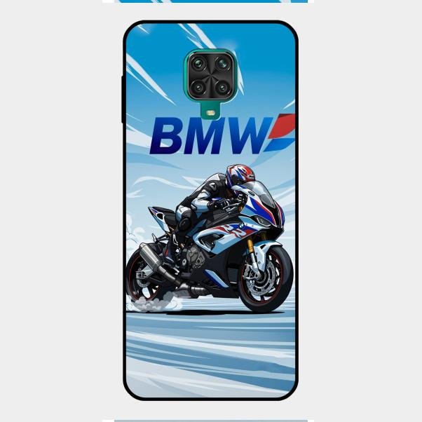 Super Sports Bike V2 Glass Case Cover For Redmi Note 9 Pro Max