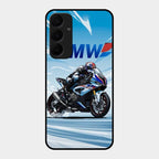 Super Sports Bike V2 Glass Case Cover For Samsung Galaxy A55 5G