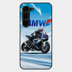 Super Sports Bike V2 Glass Case Cover For Samsung Galaxy S23 Plus 5G