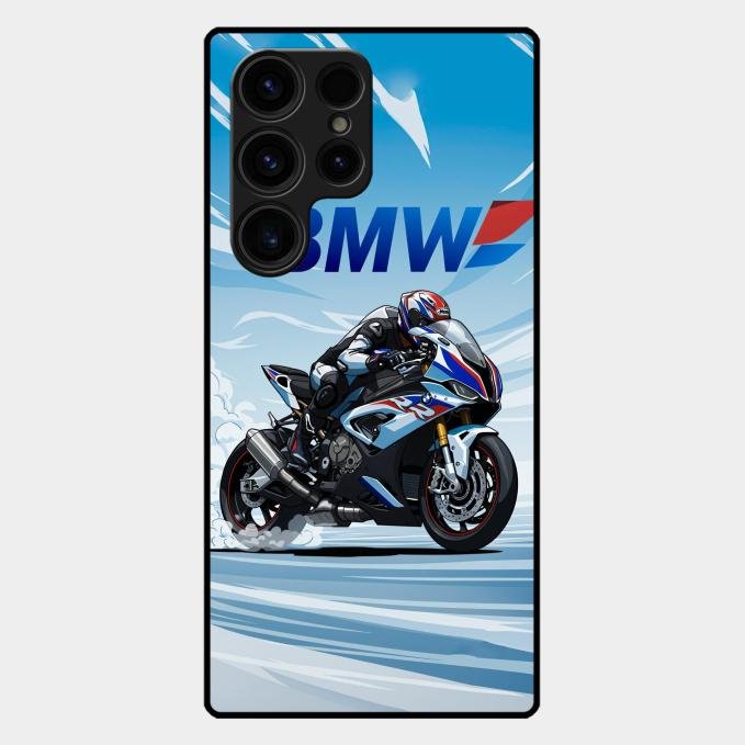 Super Sports Bike V2 Glass Case Cover For Samsung Galaxy S23 Ultra 5G