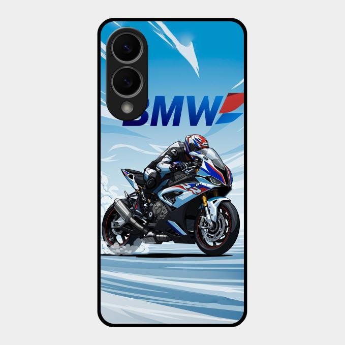 Super Sports Bike V2 Glass Case Cover For Samsung Galaxy S25 Edge 5G