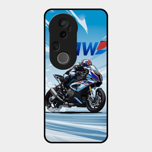 Super Sports Bike V2 Glass Case Cover For Vivo T4 Ultra 5G