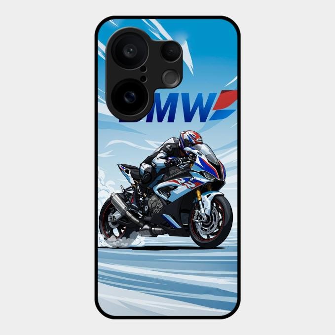 Super Sports Bike V2 Glass Case Cover For Vivo X200 Fe 5G