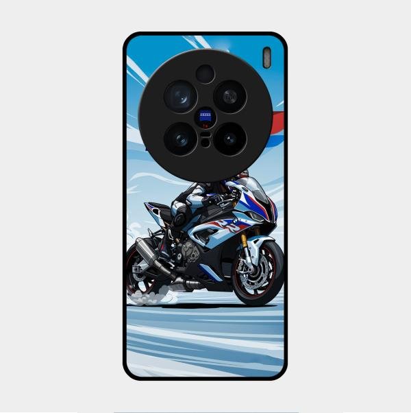 Super Sports Bike V2 Glass Case Cover For Vivo X200 Pro 5G