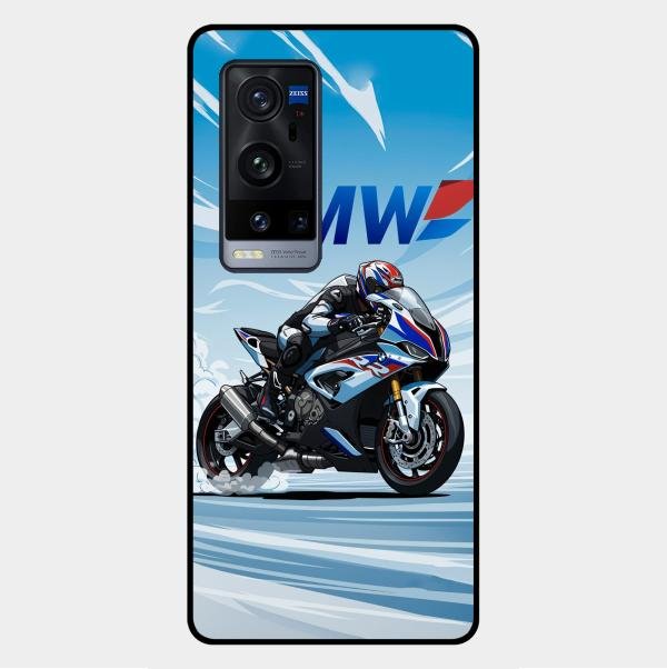 Super Sports Bike V2 Glass Case Cover For Vivo X60 Pro Plus 5G