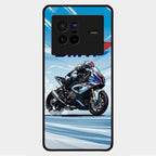 Super Sports Bike V2 Glass Case Cover For Vivo X80 5G