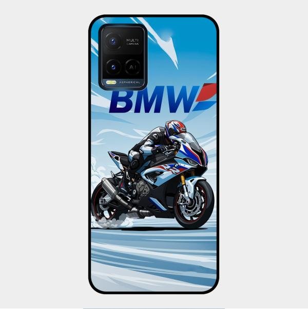 Super Sports Bike V2 Glass Case Cover For Vivo Y21E