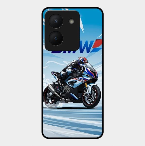 Super Sports Bike V2 Glass Case Cover For Vivo Y36