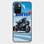 Super Sports Bike V2 Glass Case Cover For Xiaomi Redmi 10 Prime