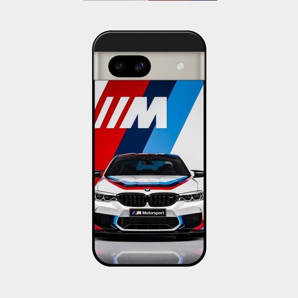 Super Sports Car Glass Case Cover For Google Pixel 8A 5G