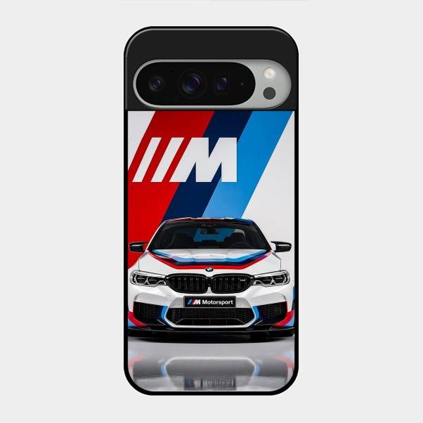 Super Sports Car Glass Case Cover For Google Pixel 9 Pro Xl
