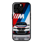 Super Sports Car Glass Case Cover For iPhone 16 Pro Max