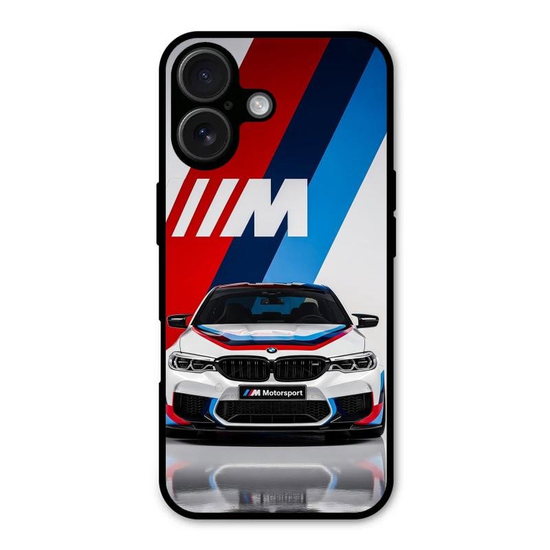 Super Sports Car Glass Case Cover For iPhone 16