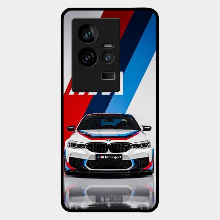 Super Sports Car Glass Case Cover For Iqoo 11 5G