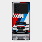 Super Sports Car Glass Case Cover For Iqoo 9 Pro 5G