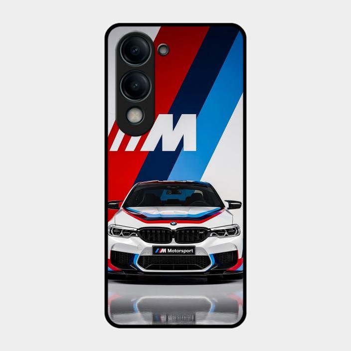 Super Sports Car Glass Case Cover For Iqoo Z10 Lite